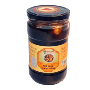 Pickled Whole Garlic (caramelized)